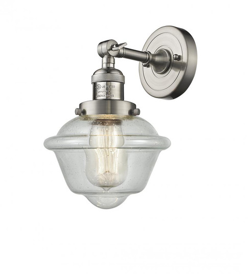 Oxford - 1 Light - 8 inch - Brushed Satin Nickel - Adjustable Sconce (3442|203-SN-G534)