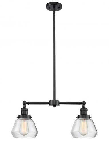 Fulton - 2 Light - 21 inch - Oil Rubbed Bronze - Stem Hung - Adjustable Island Light (3442|209-OB-G172)