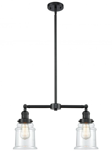 Canton - 2 Light - 21 inch - Oil Rubbed Bronze - Stem Hung - Adjustable Island Light (3442|209-OB-G182)