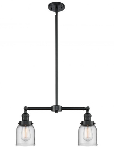 Bell - 2 Light - 21 inch - Oil Rubbed Bronze - Stem Hung - Adjustable Island Light (3442|209-OB-G52)