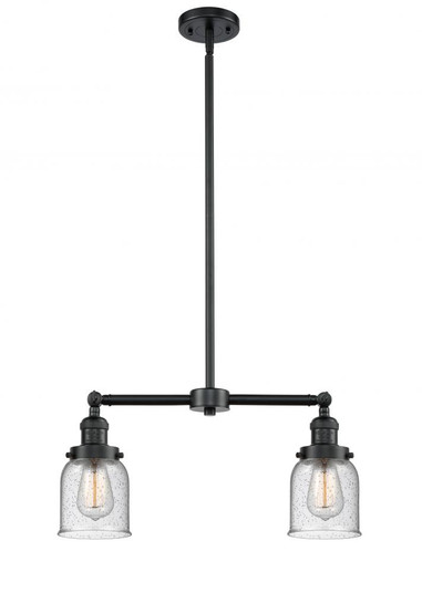 Bell - 2 Light - 21 inch - Oil Rubbed Bronze - Stem Hung - Island Light (3442|209-OB-G54)