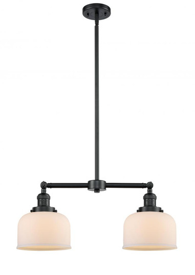 Bell - 2 Light - 21 inch - Oil Rubbed Bronze - Stem Hung - Adjustable Island Light (3442|209-OB-G71)