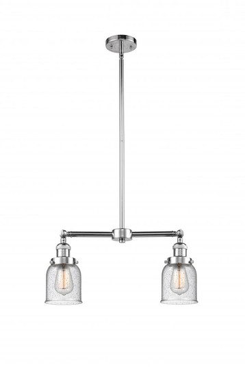 Bell - 2 Light - 21 inch - Polished Chrome - Stem Hung - Adjustable Island Light (3442|209-PC-G54)