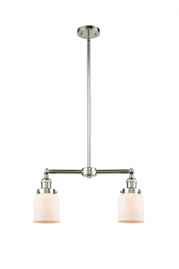 Bell - 2 Light - 21 inch - Polished Nickel - Stem Hung - Adjustable Island Light (3442|209-PN-G51-LED)