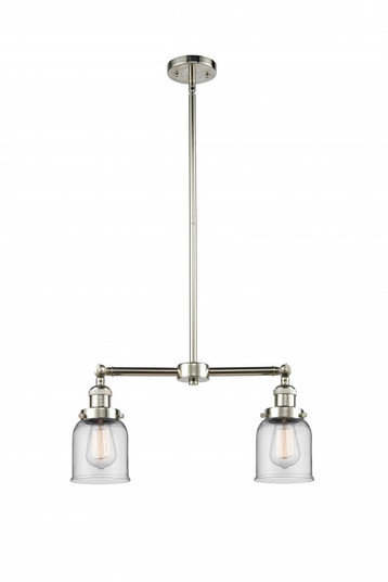 Bell - 2 Light - 21 inch - Polished Nickel - Stem Hung - Adjustable Island Light (3442|209-PN-G52)