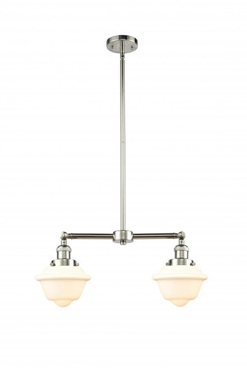 Oxford - 2 Light - 24 inch - Polished Nickel - Stem Hung - Adjustable Island Light (3442|209-PN-G531)