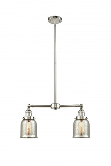 Bell - 2 Light - 21 inch - Polished Nickel - Stem Hung - Adjustable Island Light (3442|209-PN-G58-LED)
