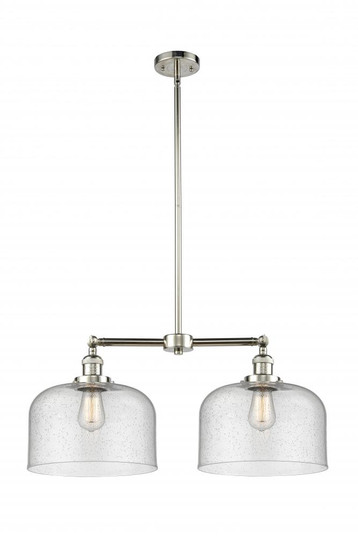 Bell - 2 Light - 21 inch - Polished Nickel - Stem Hung - Adjustable Island Light (3442|209-PN-G74-L)