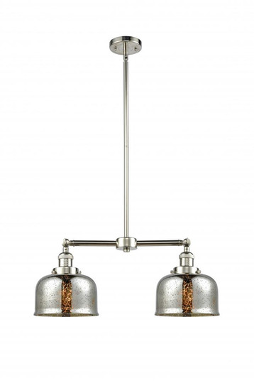 Bell - 2 Light - 24 inch - Polished Nickel - Stem Hung - Adjustable Island Light (3442|209-PN-G78-LED)