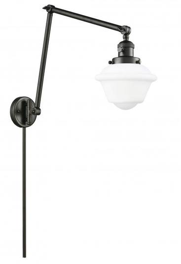 Oxford - 1 Light - 8 inch - Oil Rubbed Bronze -Adjustable Swing Arm (3442|238-OB-G531)