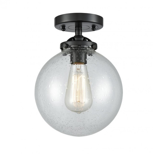 Beacon - 1 Light - 8 inch - Oil Rubbed Bronze - Semi-Flush Mount (3442|284-1C-OB-G204-8-LED)