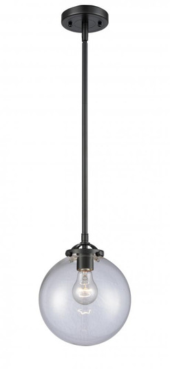Beacon - 1 Light - 8 inch - Oil Rubbed Bronze - Stem hung - Mini Pendant (3442|284-1S-OB-G202-8-LED)