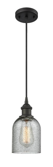 Caledonia - 1 Light - 5 inch - Oil Rubbed Bronze - Cord hung - Mini Pendant (3442|516-1P-OB-G257)