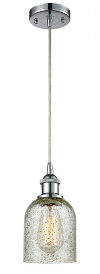 Caledonia - 1 Light - 5 inch - Polished Chrome - Cord hung - Mini Pendant (3442|516-1P-PC-G259)
