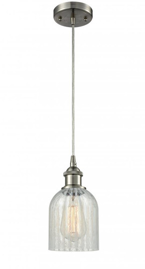 Caledonia - 1 Light - 5 inch - Brushed Satin Nickel - Cord hung - Mini Pendant (3442|516-1P-SN-G2511)
