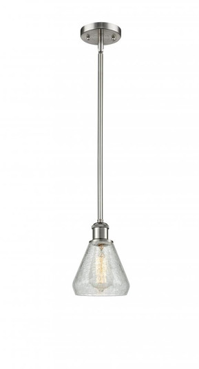 Conesus - 1 Light - 6 inch - Brushed Satin Nickel - Mini Pendant (3442|516-1S-SN-G275-LED)