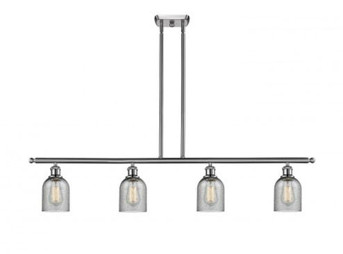 Caledonia - 4 Light - 48 inch - Brushed Satin Nickel - Stem hung - Island Light (3442|516-4I-SN-G257)