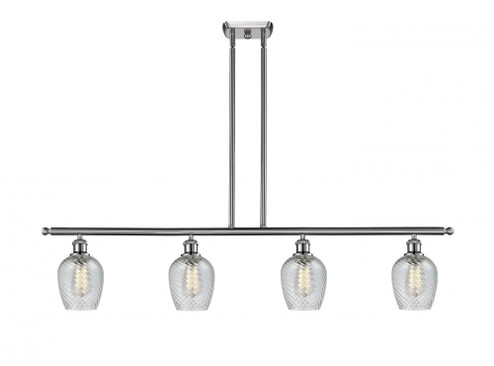 Salina - 4 Light - 48 inch - Brushed Satin Nickel - Cord hung - Island Light (3442|516-4I-SN-G292)