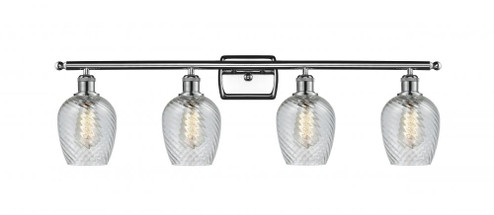 Salina - 4 Light - 36 inch - Polished Chrome - Bath Vanity Light (3442|516-4W-PC-G292-LED)