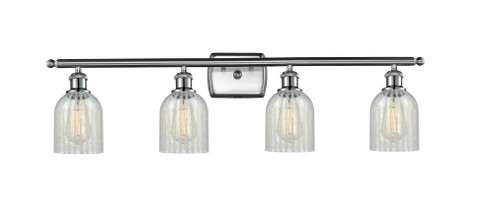 Caledonia - 4 Light - 35 inch - Brushed Satin Nickel - Bath Vanity Light (3442|516-4W-SN-G2511-LED)