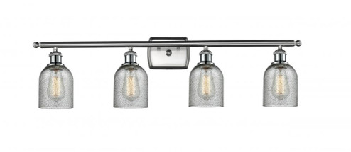 Caledonia - 4 Light - 35 inch - Brushed Satin Nickel - Bath Vanity Light (3442|516-4W-SN-G257-LED)