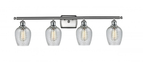 Salina - 4 Light - 36 inch - Brushed Satin Nickel - Bath Vanity Light (3442|516-4W-SN-G292)