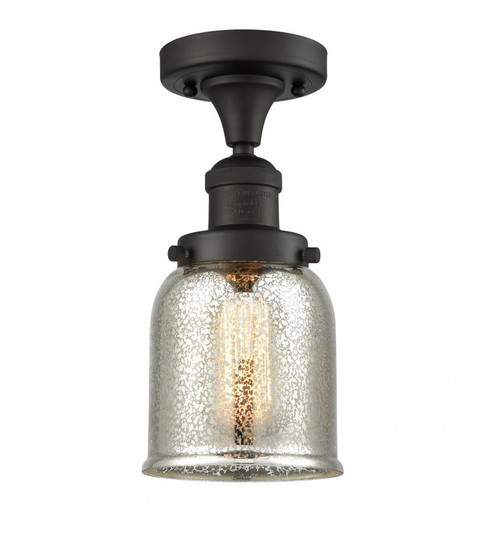 Bell - 1 Light - 5 inch - Oil Rubbed Bronze - Semi-Flush Mount (3442|517-1CH-OB-G58)