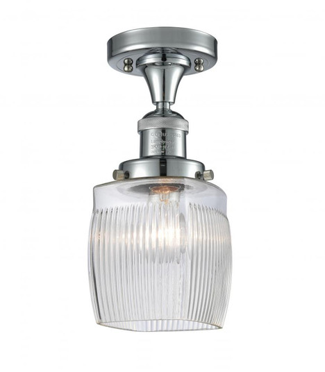 Colton - 1 Light - 6 inch - Polished Chrome - Semi-Flush Mount (3442|517-1CH-PC-G302-LED)