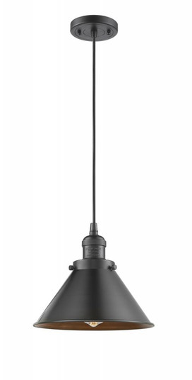 Briarcliff - 1 Light - 10 inch - Oil Rubbed Bronze - Cord hung - Mini Pendant (3442|201C-OB-M10-OB)