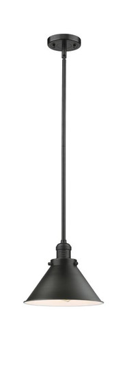 Briarcliff - 1 Light - 10 inch - Oil Rubbed Bronze - Stem Hung - Mini Pendant (3442|201S-OB-M10-OB-LED)