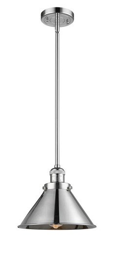 Briarcliff - 1 Light - 10 inch - Polished Chrome - Stem Hung - Mini Pendant (3442|201S-PC-M10-PC-LED)