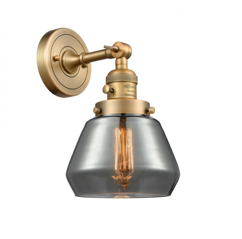 Fulton - 1 Light - 7 inch - Brushed Brass - Adjustable Sconce (3442|203SW-BB-G173)