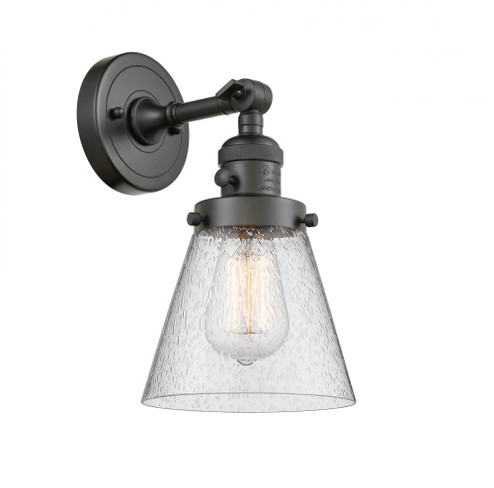 Cone - 1 Light - 6 inch - Oil Rubbed Bronze - Adjustable Sconce (3442|203SW-OB-G64)