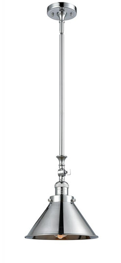 Briarcliff - 1 Light - 10 inch - Polished Chrome - Stem Hung - Adjustable Mini Pendant (3442|206-PC-M10-PC)