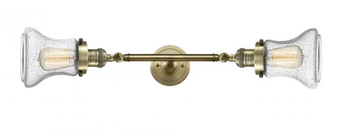 Bellmont - 2 Light - 6 inch - Antique Brass - Adjustable Bath Vanity Light (3442|208L-AB-G194)