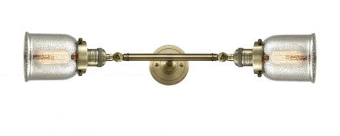 Bell - 2 Light - 5 inch - Antique Brass - Adjustable Bath Vanity Light (3442|208L-AB-G58)