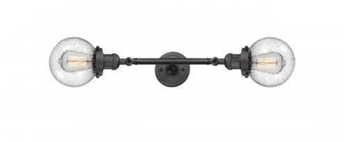 Beacon - 2 Light - 6 inch - Oil Rubbed Bronze - Adjustable Bath Vanity Light (3442|208L-OB-G204-6)