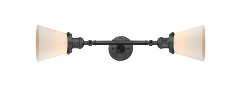 Cone - 2 Light - 6 inch - Oil Rubbed Bronze - Adjustable Bath Vanity Light (3442|208L-OB-G61)