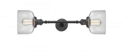 Bell - 2 Light - 8 inch - Oil Rubbed Bronze - Adjustable Bath Vanity Light (3442|208L-OB-G72-LED)