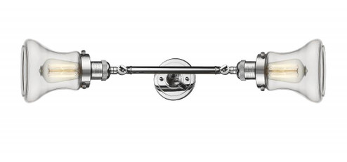 Bellmont - 2 Light - 6 inch - Polished Chrome - Adjustable Bath Vanity Light (3442|208L-PC-G192)