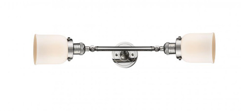 Bell - 2 Light - 5 inch - Polished Nickel - Adjustable Bath Vanity Light (3442|208L-PN-G51)