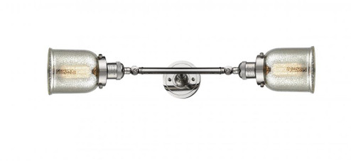 Bell - 2 Light - 5 inch - Polished Nickel - Adjustable Bath Vanity Light (3442|208L-PN-G58)