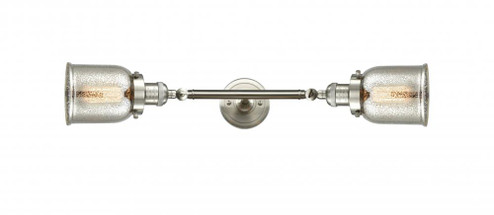 Bell - 2 Light - 5 inch - Brushed Satin Nickel - Adjustable Bath Vanity Light (3442|208L-SN-G58)