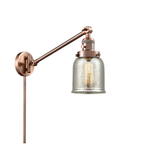 Bell - 1 Light - 8 inch - Antique Copper -Adjustable Swing Arm (3442|237-AC-G58)