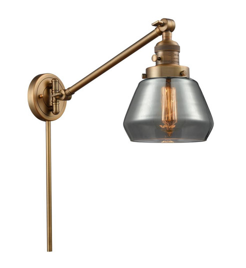 Fulton - 1 Light - 8 inch - Brushed Brass -Adjustable Swing Arm (3442|237-BB-G173)