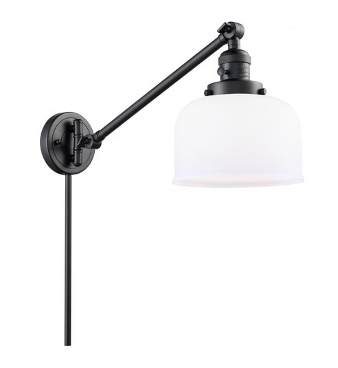 Bell - 1 Light - 8 inch - Matte Black -Adjustable Swing Arm (3442|237-BK-G71)