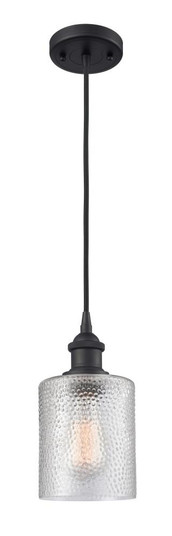 Cobbleskill - 1 Light - 5 inch - Matte Black - Cord hung - Mini Pendant (3442|516-1P-BK-G112)
