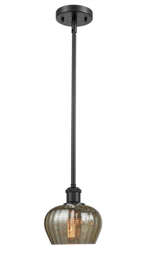 Fenton - 1 Light - 7 inch - Matte Black - Mini Pendant (3442|516-1S-BK-G96-LED)