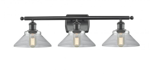 Orwell - 3 Light - 28 inch - Matte Black - Bath Vanity Light (3442|516-3W-BK-G132)