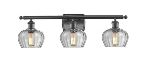 Fenton - 3 Light - 27 inch - Matte Black - Bath Vanity Light (3442|516-3W-BK-G92-LED)